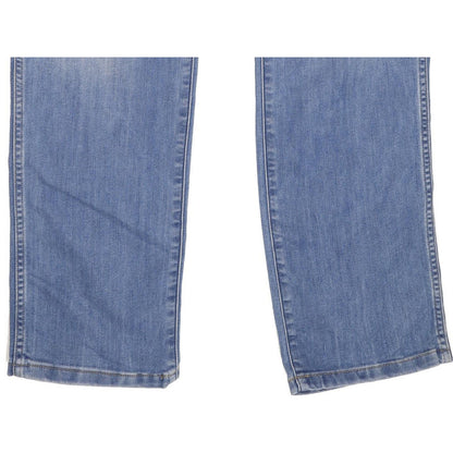 Wrangler Greensboro Men Blue Straight Regular Stretch Jeans W33 L33