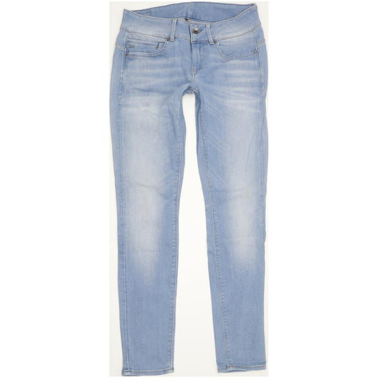 G-Star Midge Cody Women Blue Skinny Slim Stretch Jeans W28 L30