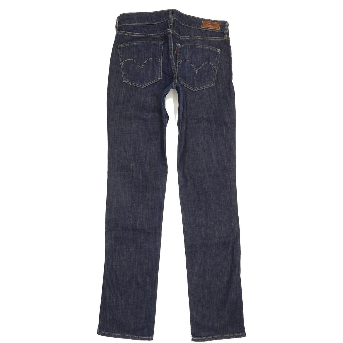 Levi's Demi Curve Women Blue Straight Slim Stretch Jeans W26 L32