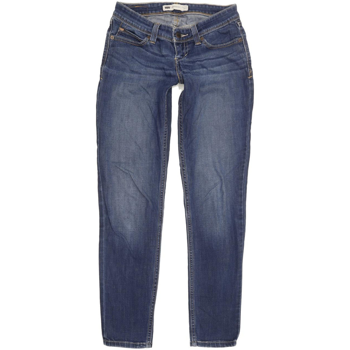 Levi's Demi Curve Women Blue Skinny Slim Stretch Jeans W25 L29
