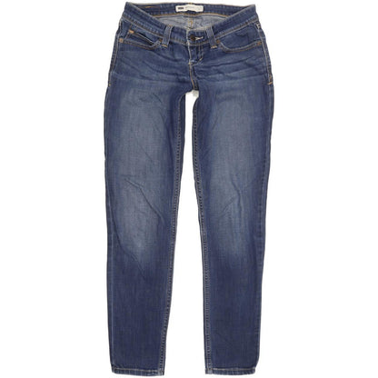 Levi's Demi Curve Women Blue Skinny Slim Stretch Jeans W25 L29