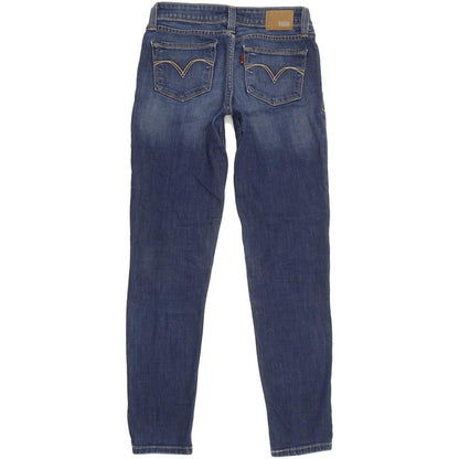 Levi's Demi Curve Women Blue Skinny Slim Stretch Jeans W25 L29