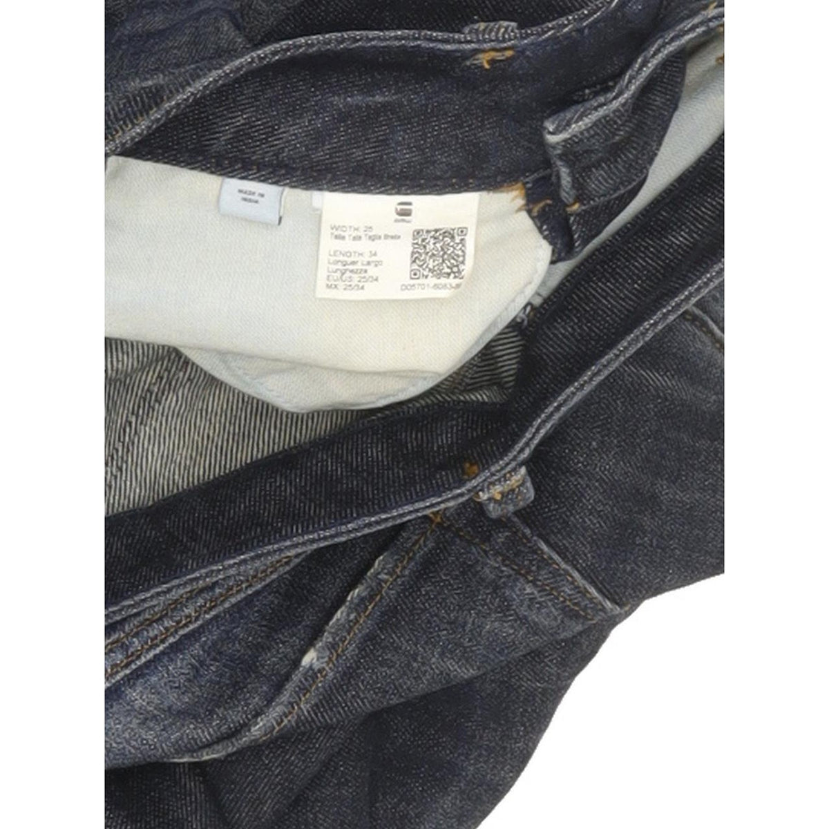 G-Star Women Blue Straight Slim Stretch Jeans W26 L30