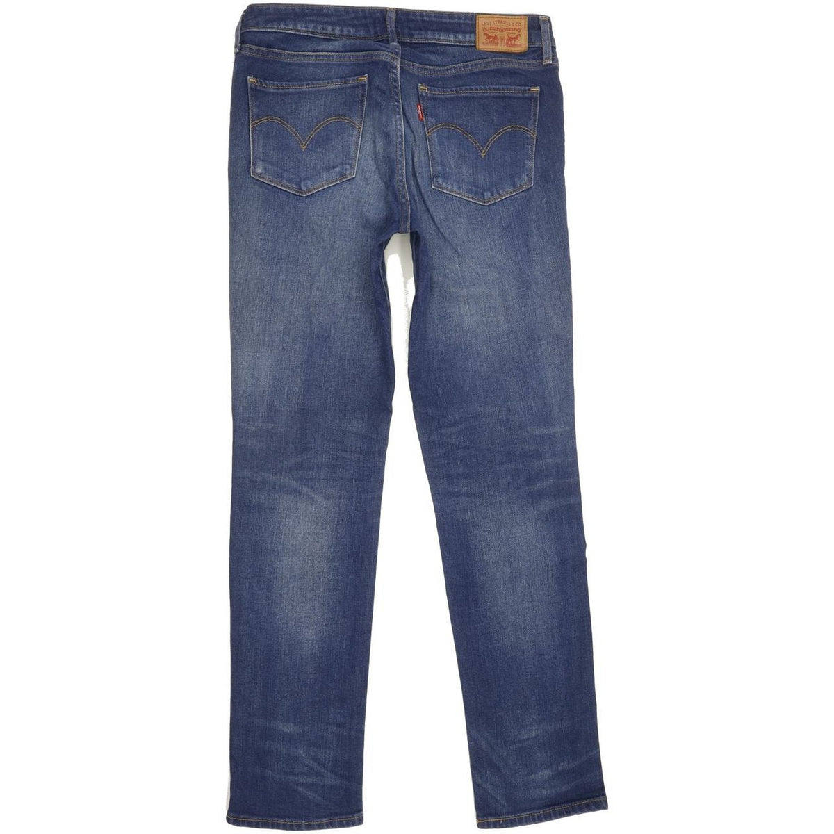 Levi's 721 Women Blue Straight Slim Stretch Jeans W29 L30