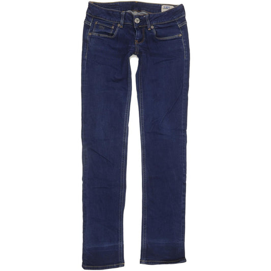 G-Star 3301 Women Blue Straight Slim Stretch Jeans W26 L30