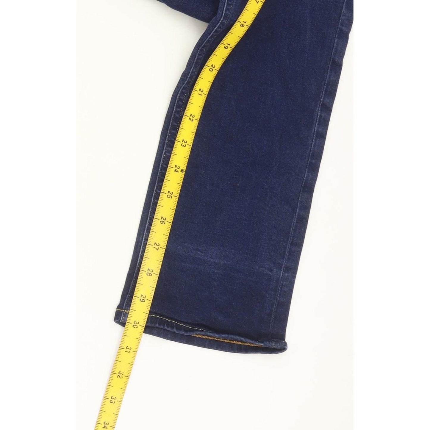 G-Star 3301 Women Blue Straight Slim Stretch Jeans W26 L30