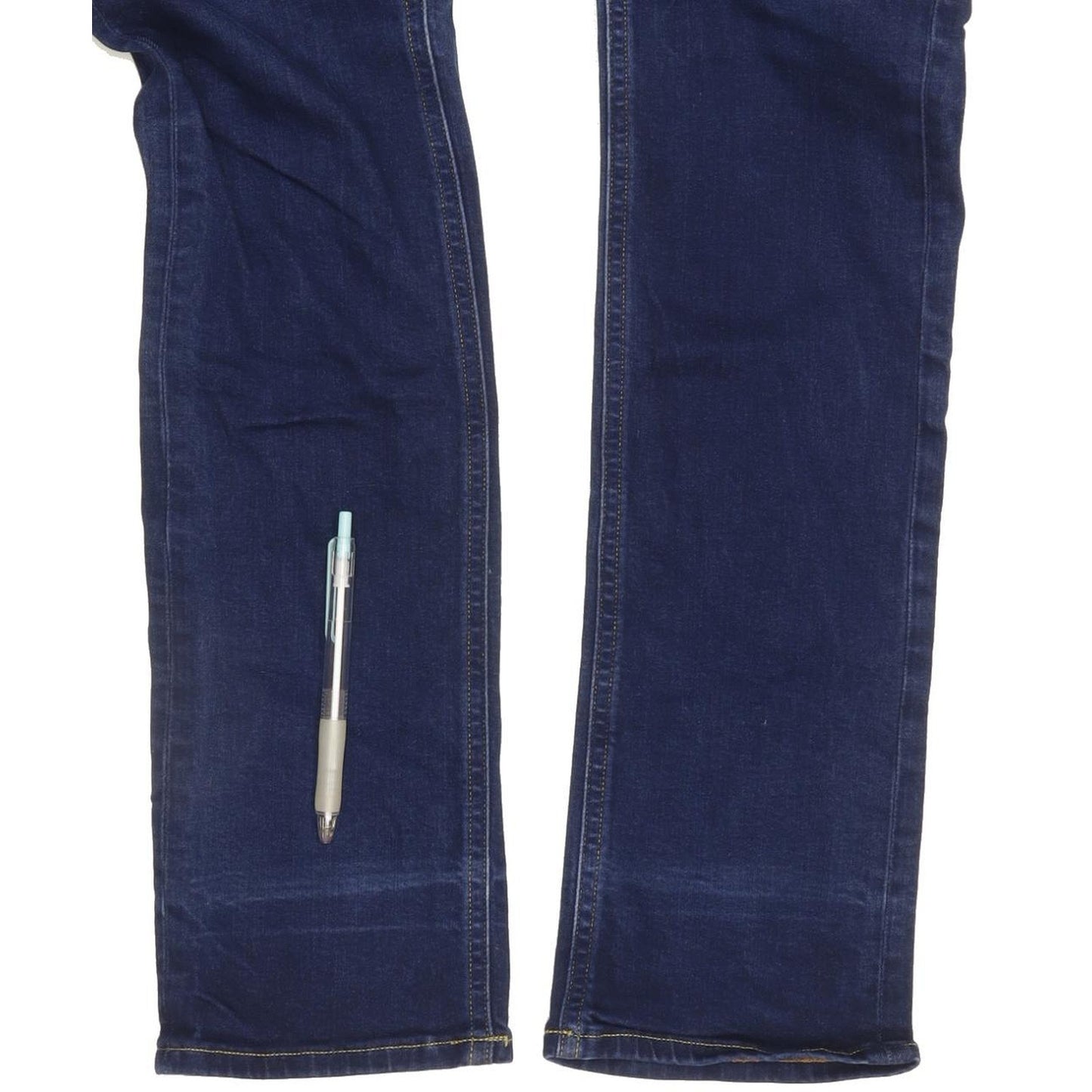 G-Star 3301 Women Blue Straight Slim Stretch Jeans W26 L30