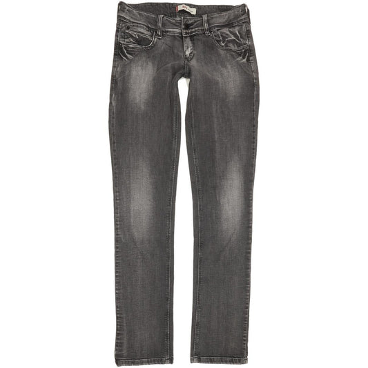 Levi's 571 Women Charcoal Straight Slim Stretch Jeans W29 L33