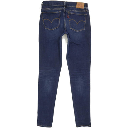 Levi's 710 Super Women Blue Skinny Slim Stretch Jeans W29 L30
