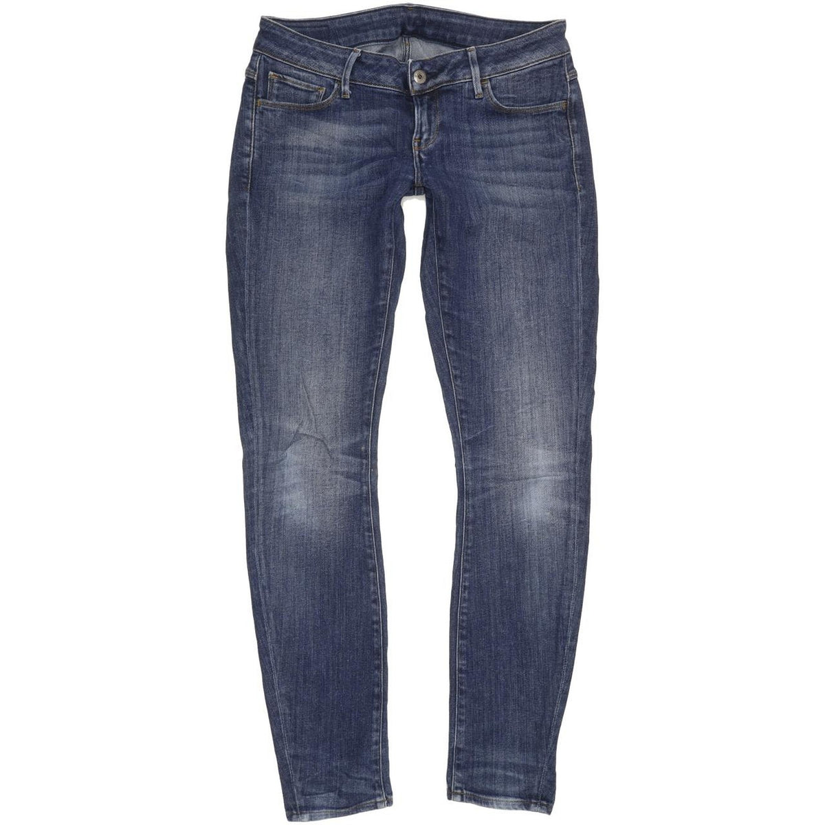 G-Star 3301 Deconst Women Blue Skinny Slim Stretch Jeans W29 L31