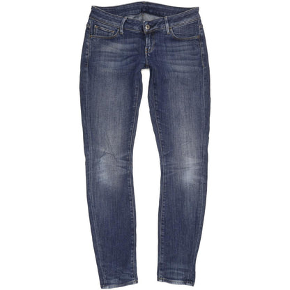 G-Star 3301 Deconst Women Blue Skinny Slim Stretch Jeans W29 L31