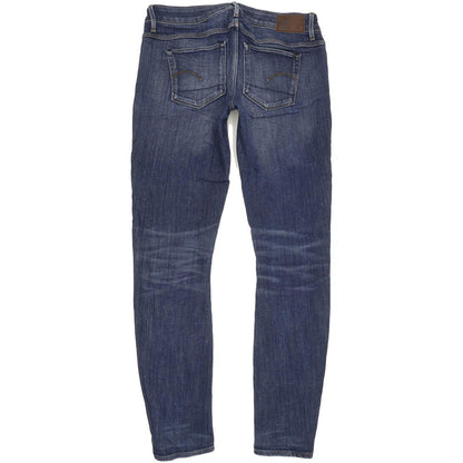 G-Star 3301 Deconst Women Blue Skinny Slim Stretch Jeans W29 L31