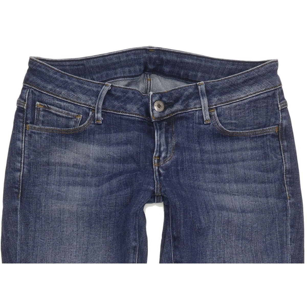 G-Star 3301 Deconst Women Blue Skinny Slim Stretch Jeans W29 L31