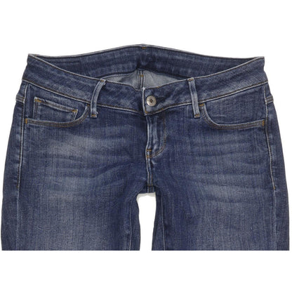 G-Star 3301 Deconst Women Blue Skinny Slim Stretch Jeans W29 L31