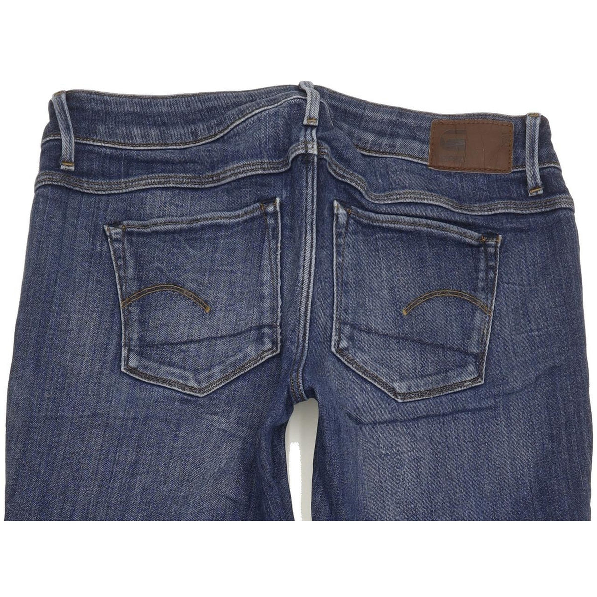 G-Star 3301 Deconst Women Blue Skinny Slim Stretch Jeans W29 L31
