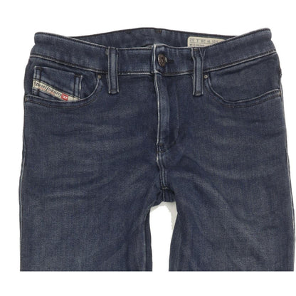 Diesel Skinzee 0834R Women Blue Skinny Slim Stretch Jeans W28 L32