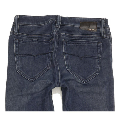 Diesel Skinzee 0834R Women Blue Skinny Slim Stretch Jeans W28 L32