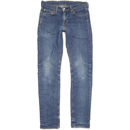 Levi's 510 Men Blue Skinny Slim Stretch Jeans W29 L31