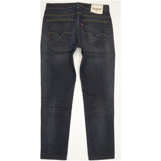 Levi's 519 Women Blue Straight Slim Stretch Jeans W33 L29