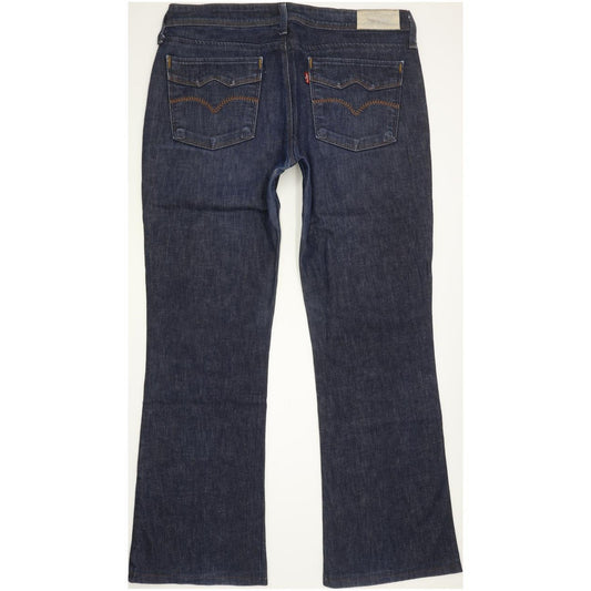 Levi's Women Blue Bootcut Slim Stretch Jeans W34 L29