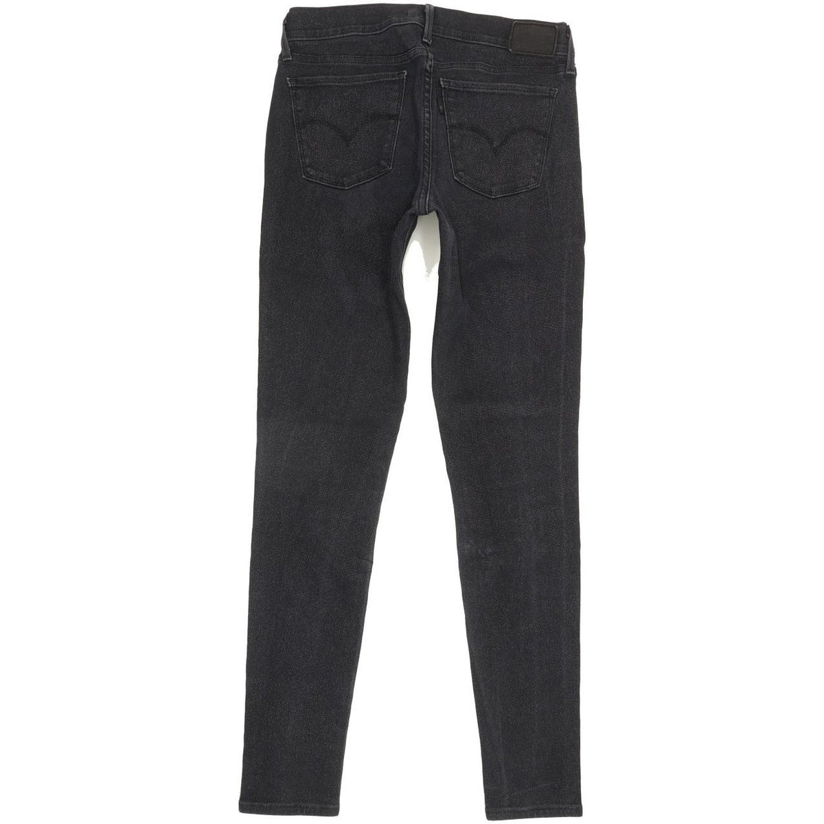 Levi's 710 Super Women Black Skinny Slim Stretch Jeans W28 L29