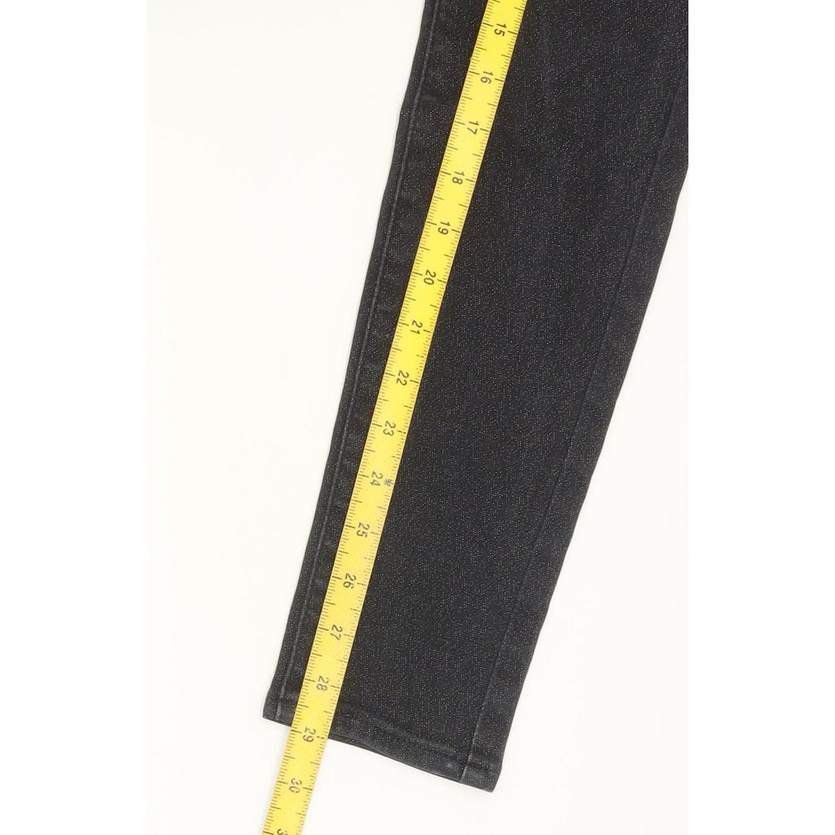 Levi's 710 Super Women Black Skinny Slim Stretch Jeans W28 L29