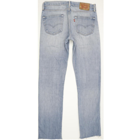 Levi's 508 Men Blue Straight Slim Jeans W30 L31