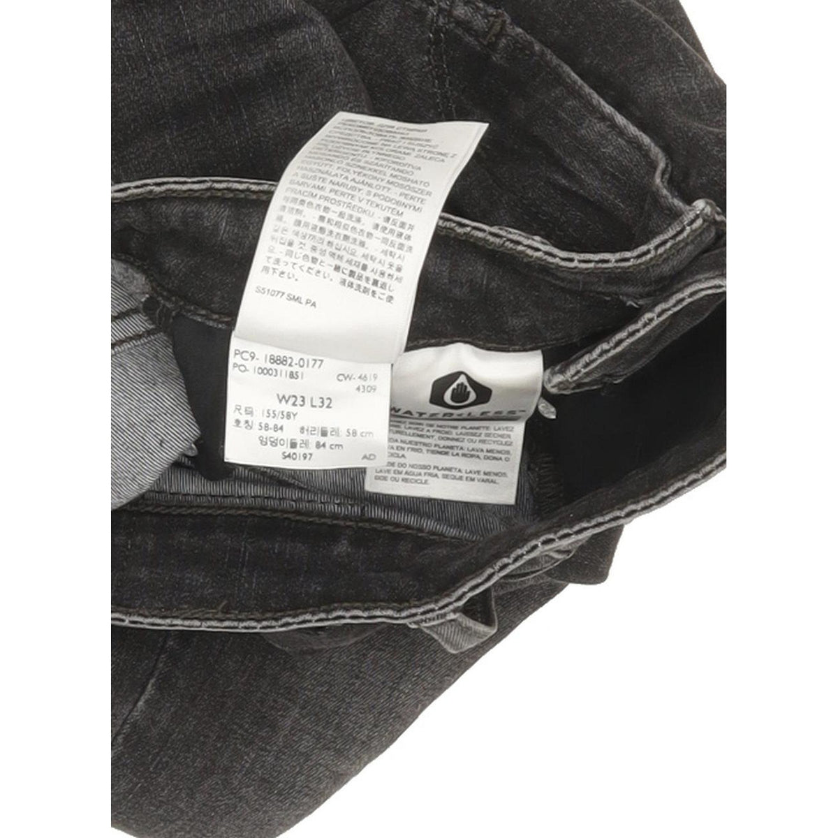 Levi's 721 Women Black Skinny Slim Stretch Jeans W23 L29