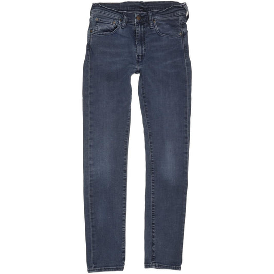 Levi's 519 Men Blue Skinny Slim Stretch Jeans W30 L30