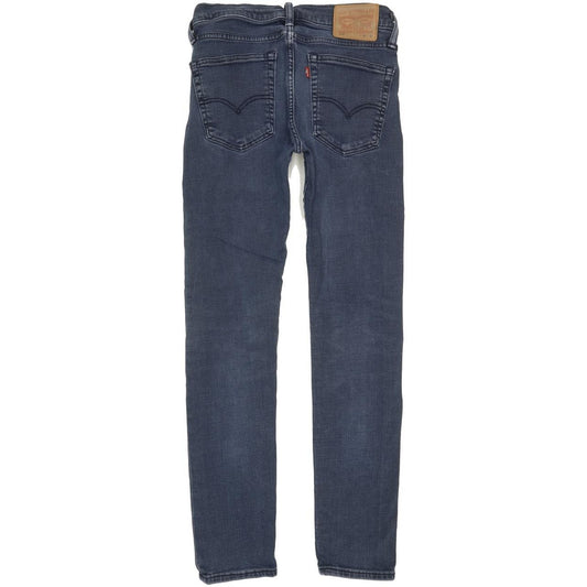 Levi's 519 Men Blue Skinny Slim Stretch Jeans W30 L30