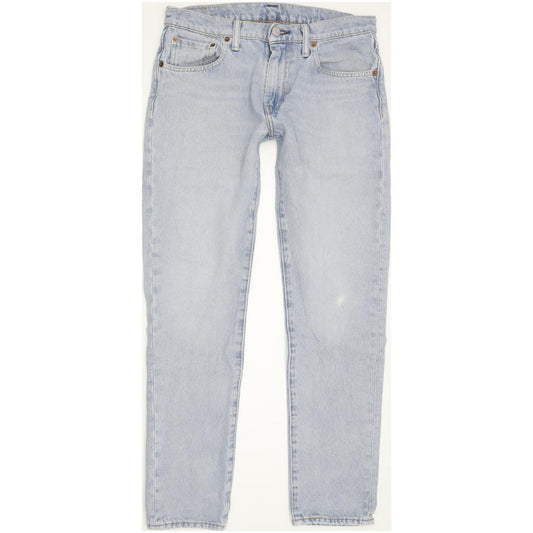 Levi's 512 Men Grey Tapered Slim Stretch Jeans W30 L29