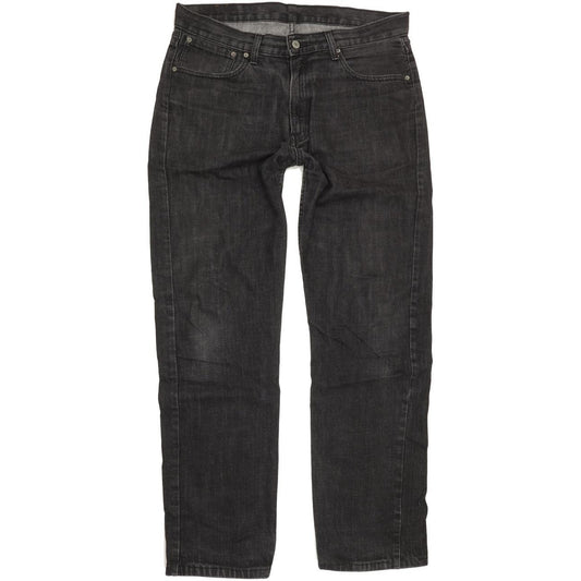 Levi's 751 Men Black Straight Regular Jeans W36 L32