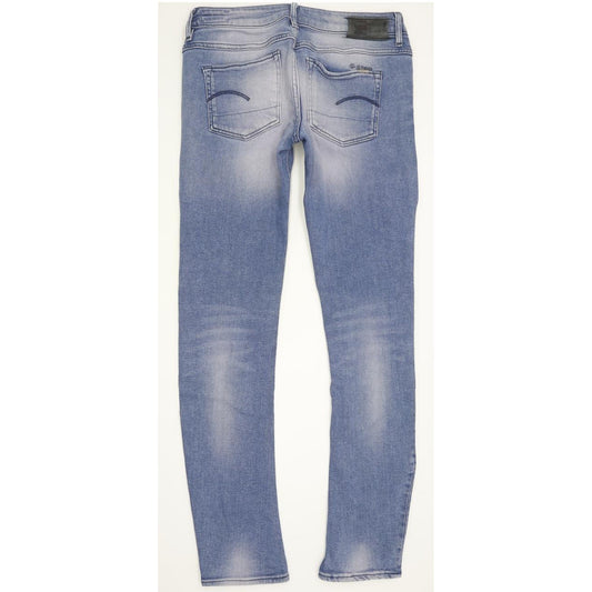 G-Star 3301 Women Blue Skinny Slim Stretch Jeans W27 L31