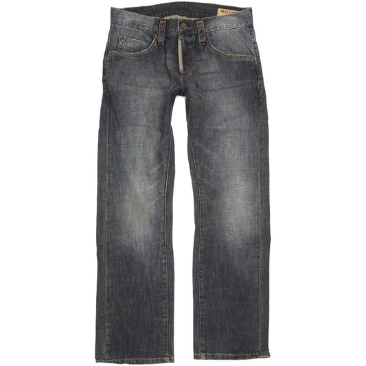 Mustang Men Blue Straight Regular Jeans W33 L31