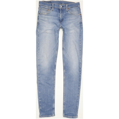 Levi's 512 Men Blue Tapered Slim Stretch Jeans W30 L33