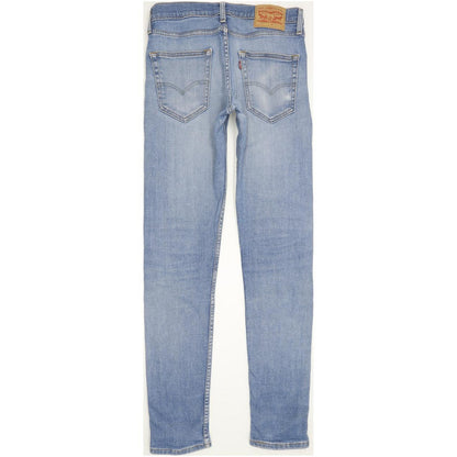 Levi's 512 Men Blue Tapered Slim Stretch Jeans W30 L33