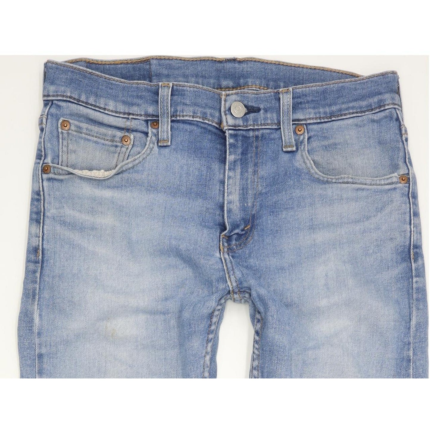 Levi's 512 Men Blue Tapered Slim Stretch Jeans W30 L33