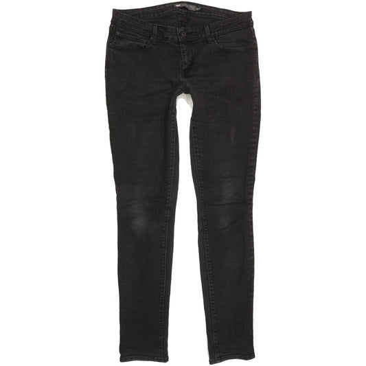 Levi's Demi Curve Women Black Skinny Slim Stretch Jeans W32 L33