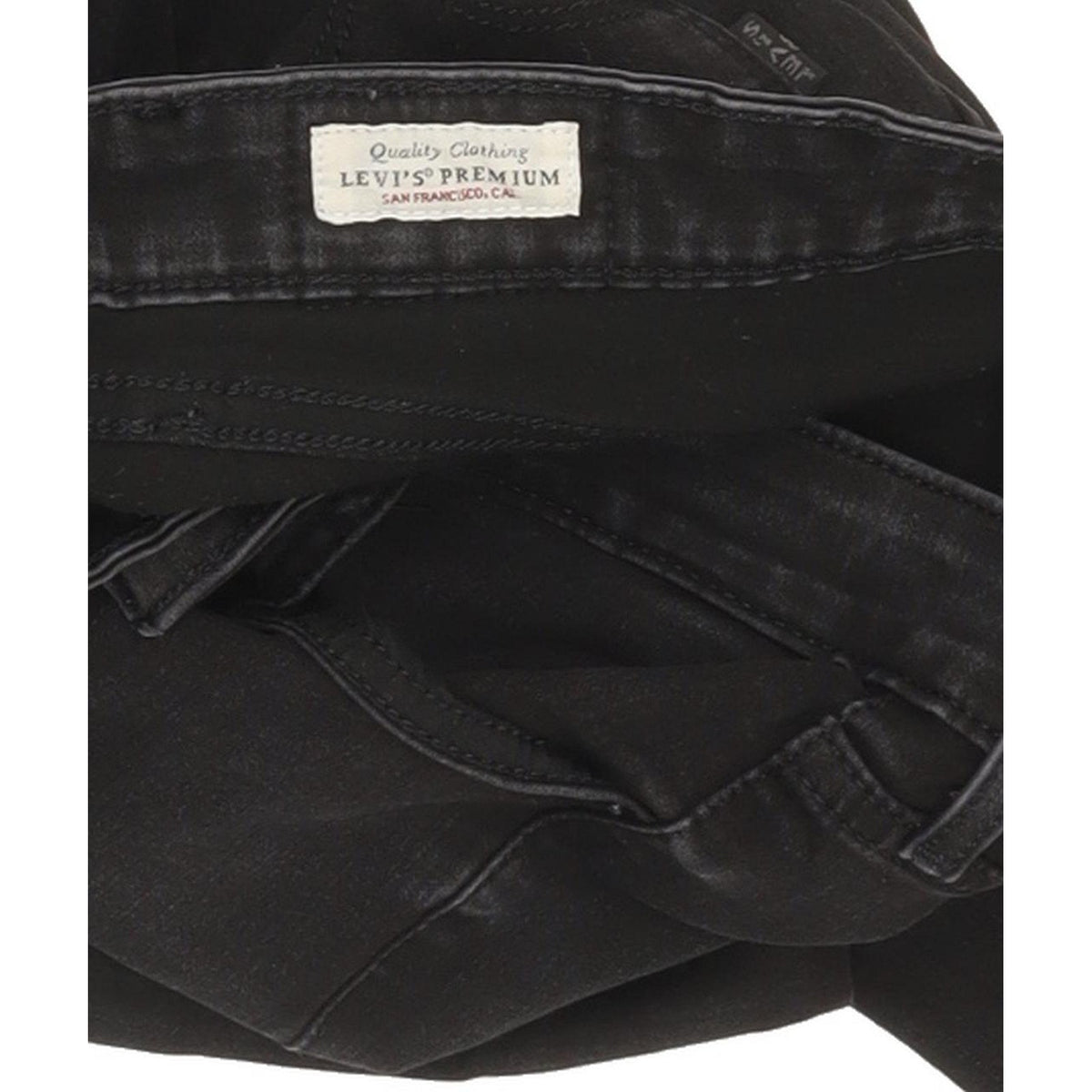 Levi's 711 Women Black Skinny Slim Jeans W28 L30