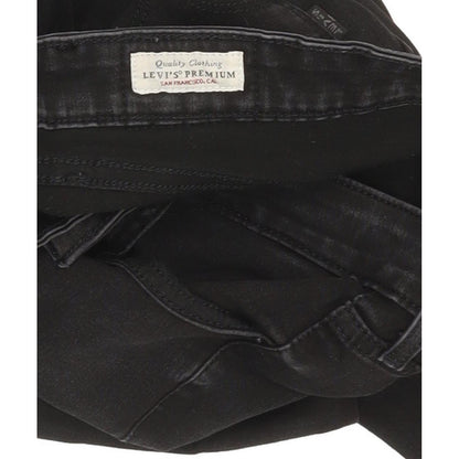 Levi's 711 Women Black Skinny Slim Jeans W28 L30