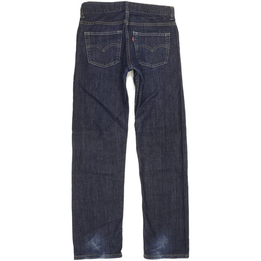 Levi's 504 Kids Blue Straight Regular Stretch Jeans W26 L27