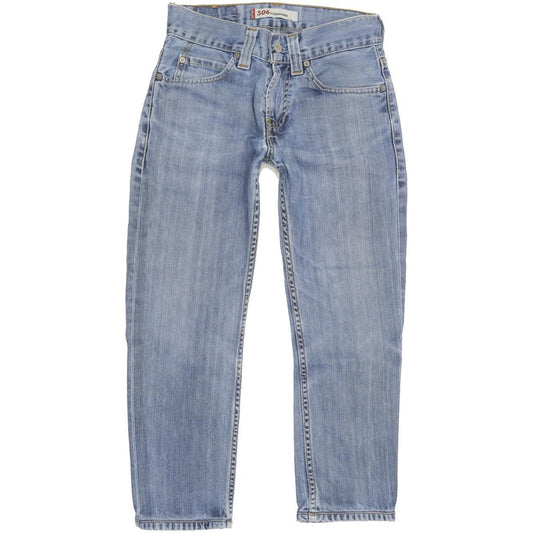 Levi's 506 Men Blue Straight Regular Jeans W28 L24