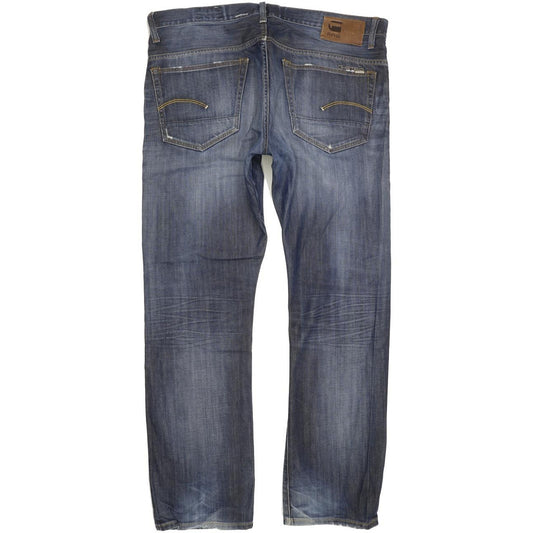 G-Star 3301 Men Blue Straight Regular Jeans W39 L32