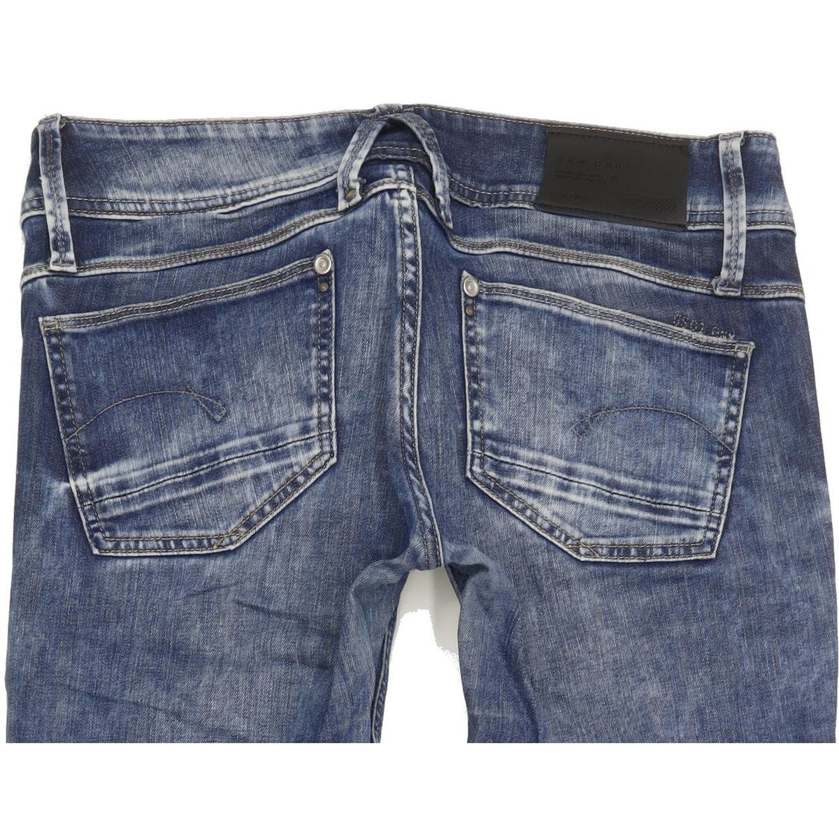 G-Star Lynn Women Blue Skinny Slim Stretch Jeans W30 L32
