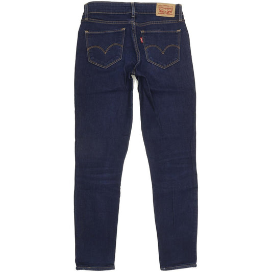 Levi's 711 Women Blue Skinny Slim Stretch Jeans W25 L27