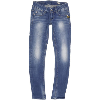 G-Star Lynn Women Blue Skinny Slim Stretch Jeans W27 L30