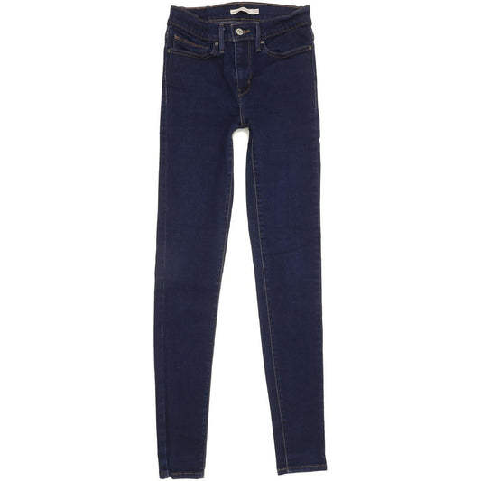 Levi's Slimming Super Women Blue Skinny Slim Stretch Jeans W27 L31