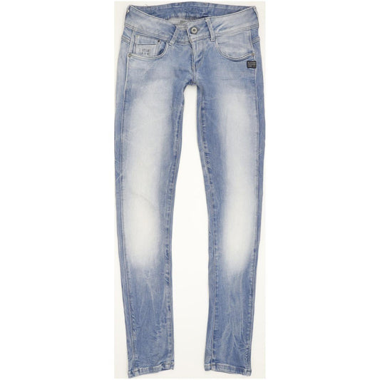G-Star Midge Cody Women Blue Skinny Slim Stretch Jeans W26 L30