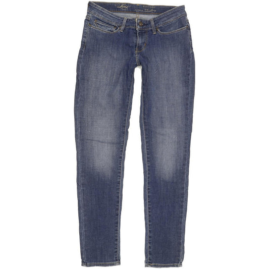 Levi's Slight Curve Women Blue Skinny Slim Stretch Jeans W29 L30