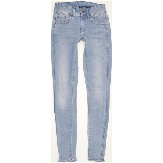 G-Star Lynn Women Blue Skinny Slim Stretch Jeans W27 L31